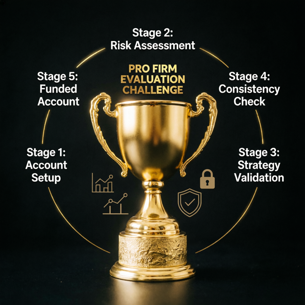 Pro Firm Evaluation Challenge Trophy