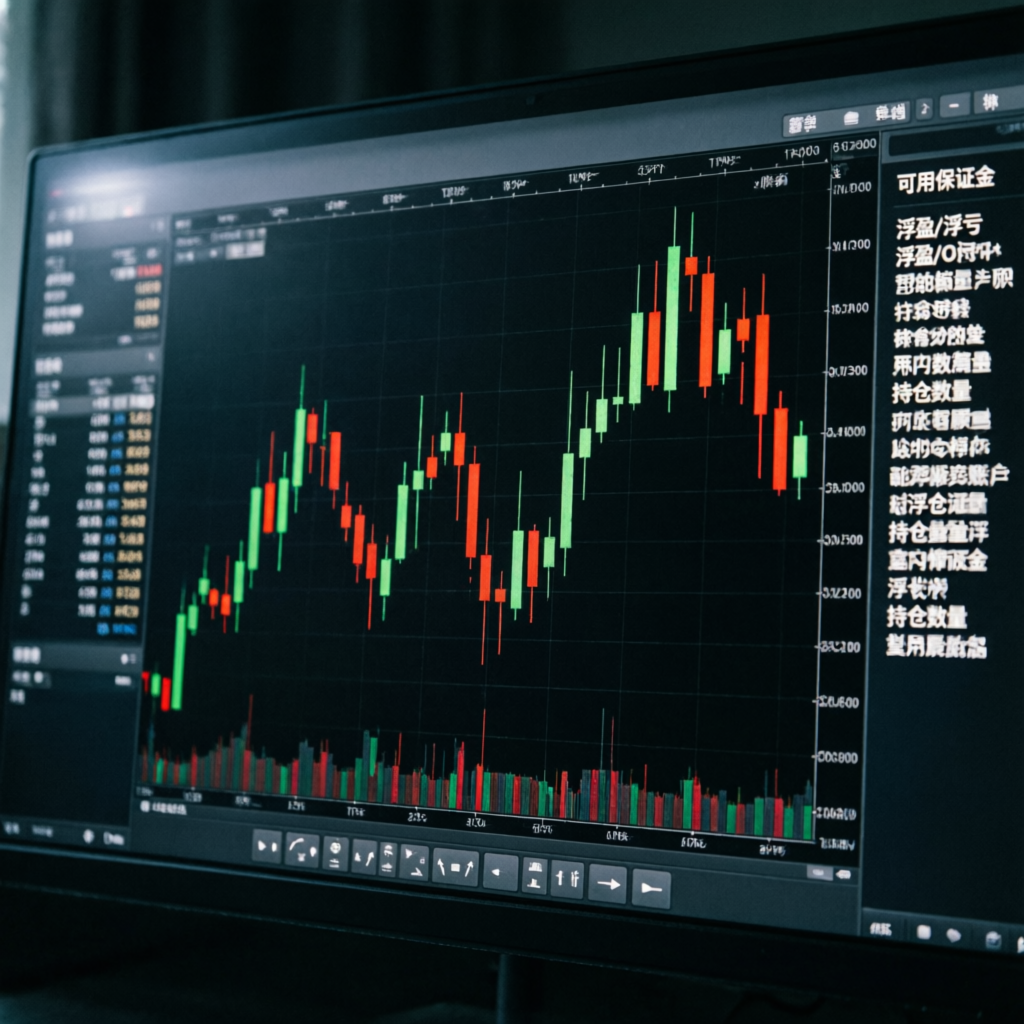 Futures trading candlestick charts for Apex Trader Funding analysis