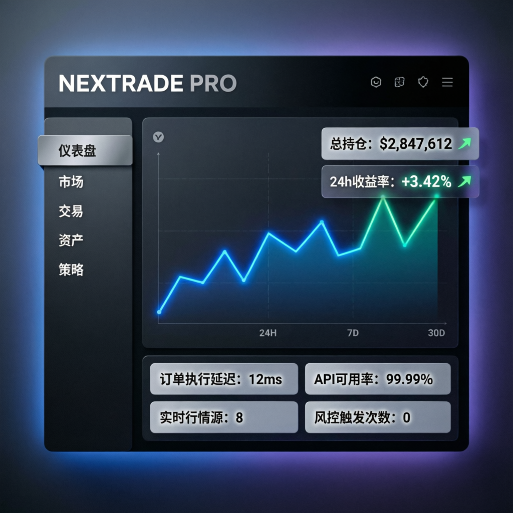 Professional trading dashboard for managing Apex funded accounts