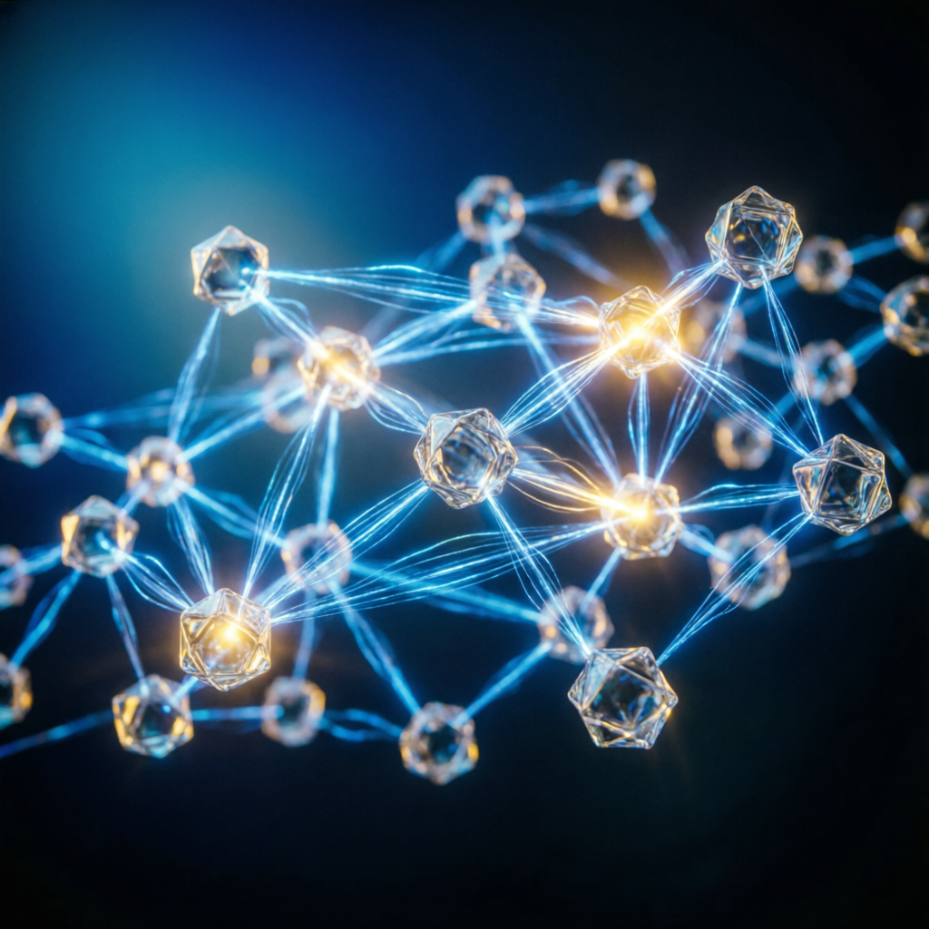 Financial Technology Network - Connected Trading Systems and Data Flow