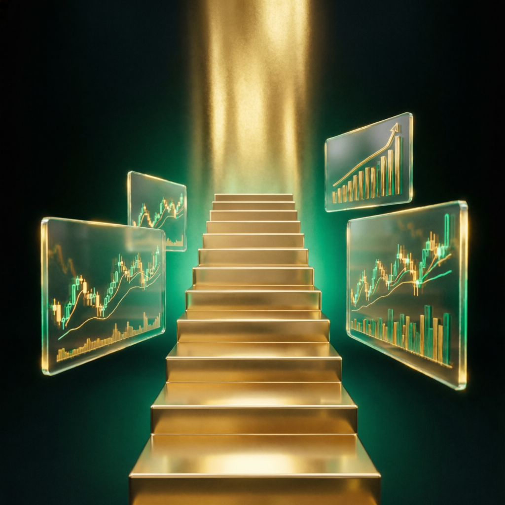 Financial Success Journey - Steps to Funded Trading Achievement