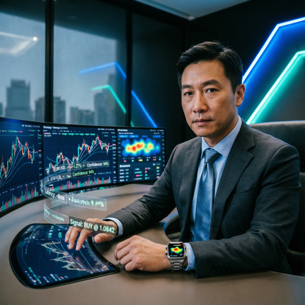 Professional forex trader analyzing Topstep Trading Combine