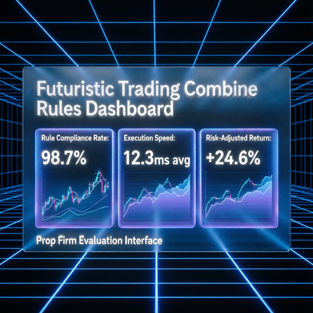 Trading combine rules dashboard