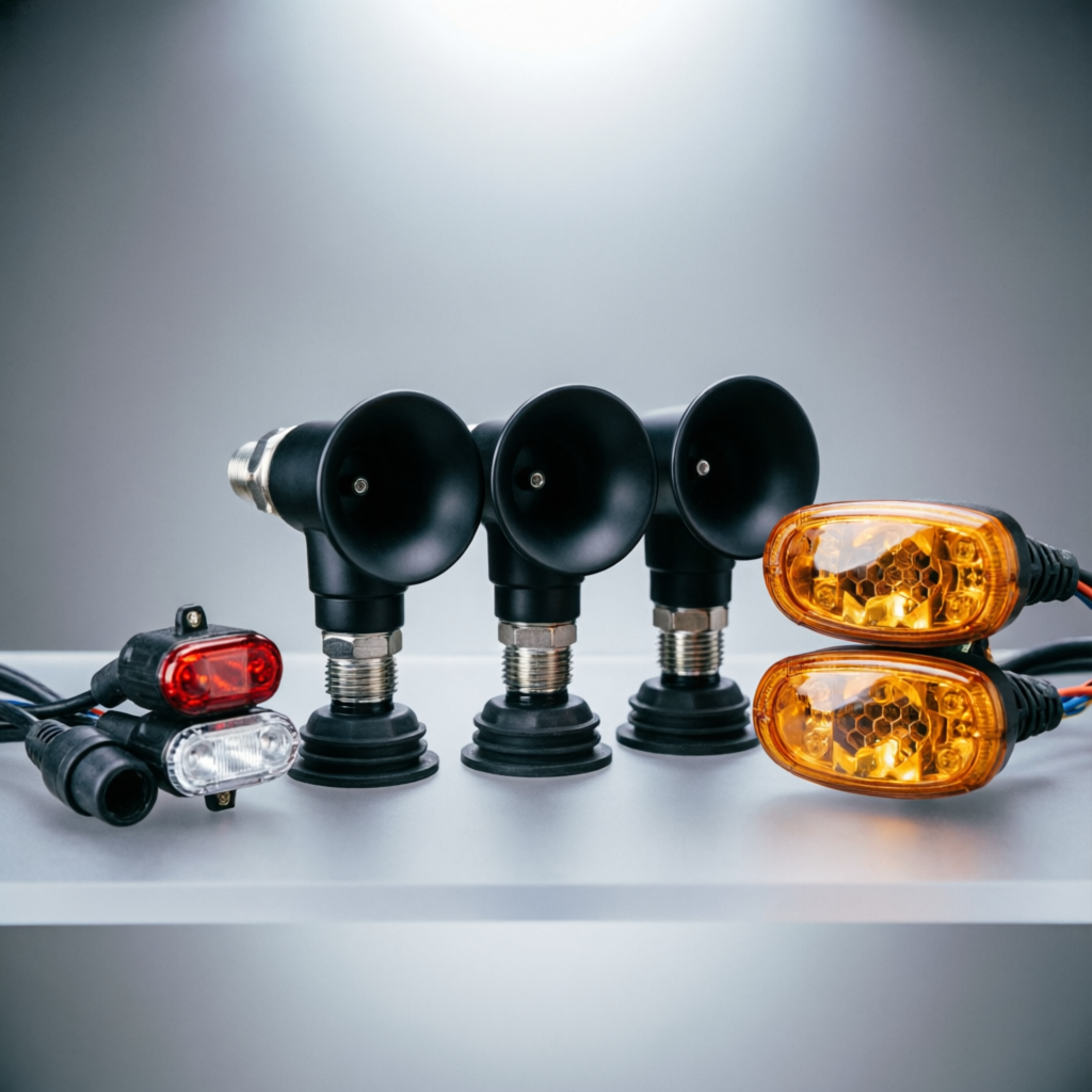 Horn and Lamps