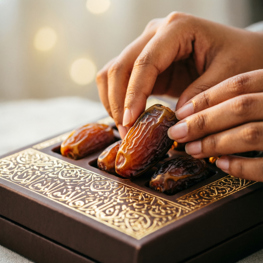 Premium Kurma Packaging Process