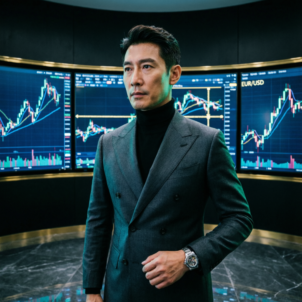 Professional forex trader with Apex Trader Funding charts