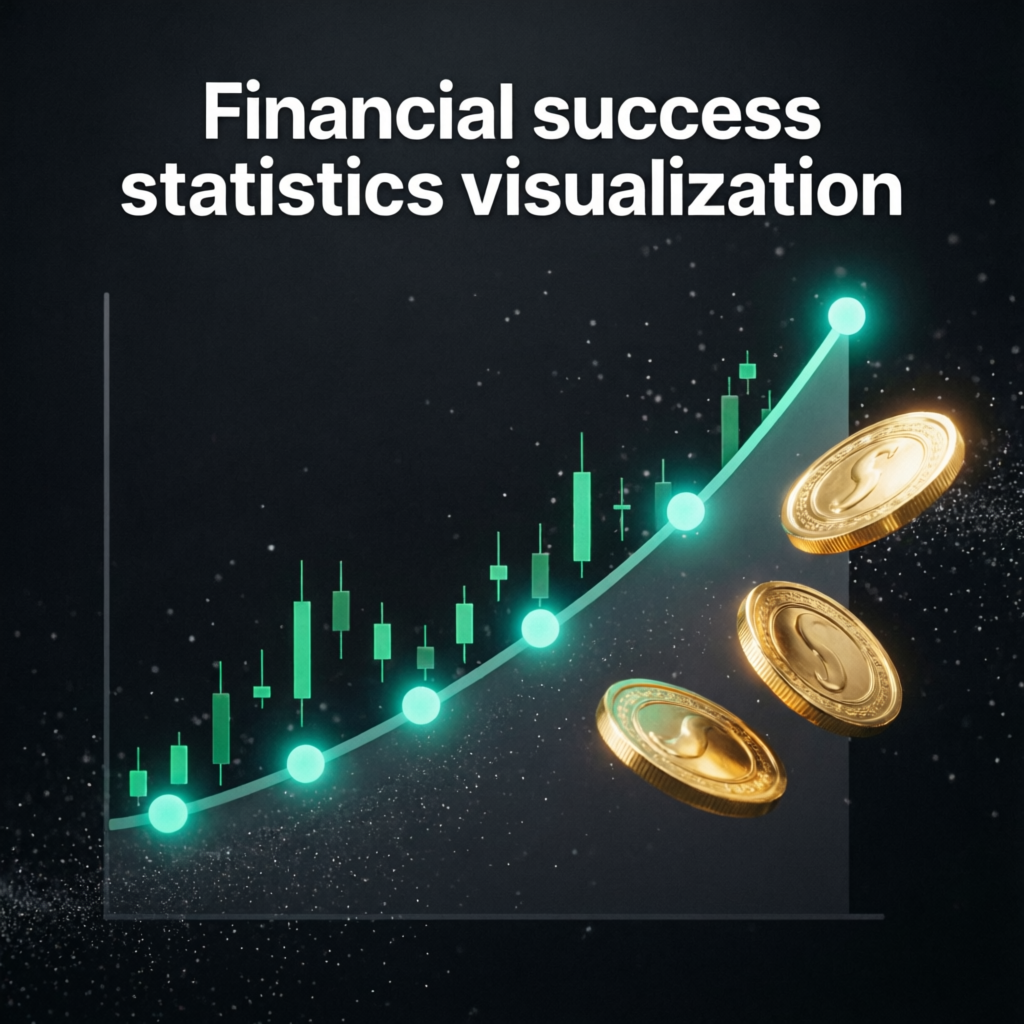 Financial success statistics visualization for Apex Trader Funding