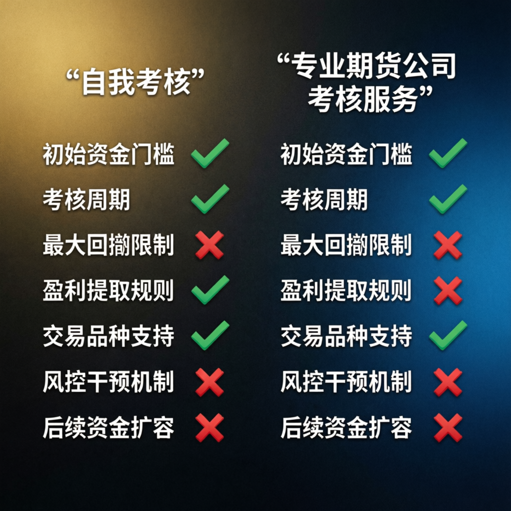 Comparison between self-passing and professional prop firm passing services - PFM Capitals