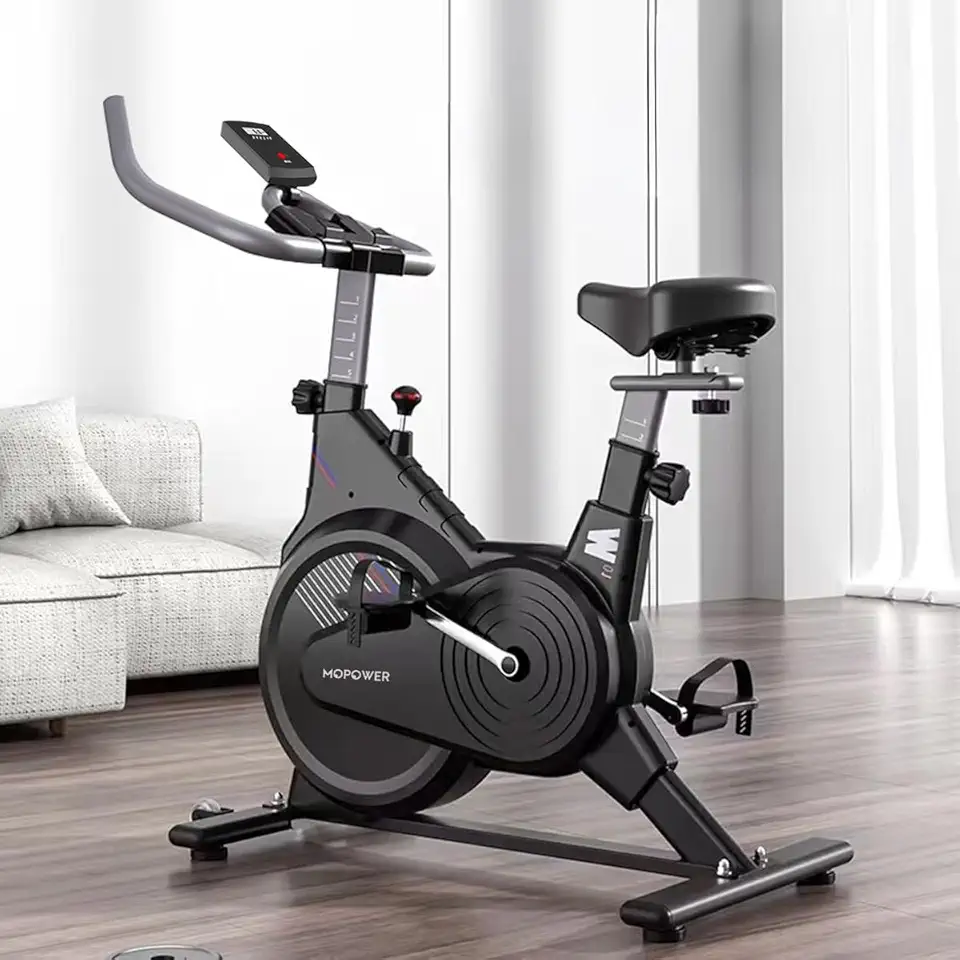 Bicicleta Ergométrica Spinning Mopower - Vista Completa