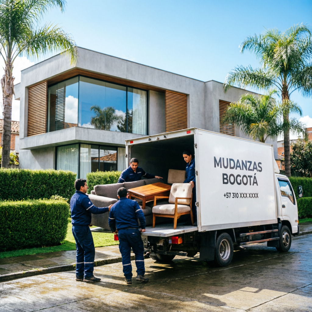 Trasteos para casas en Bogotá - Mudanza profesional de muebles