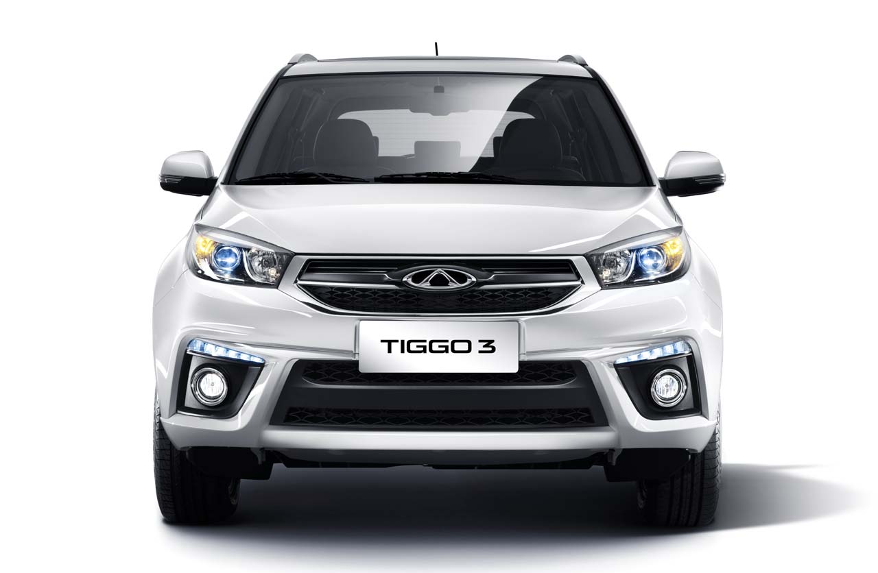Chery Tiggo 3 вид спереди