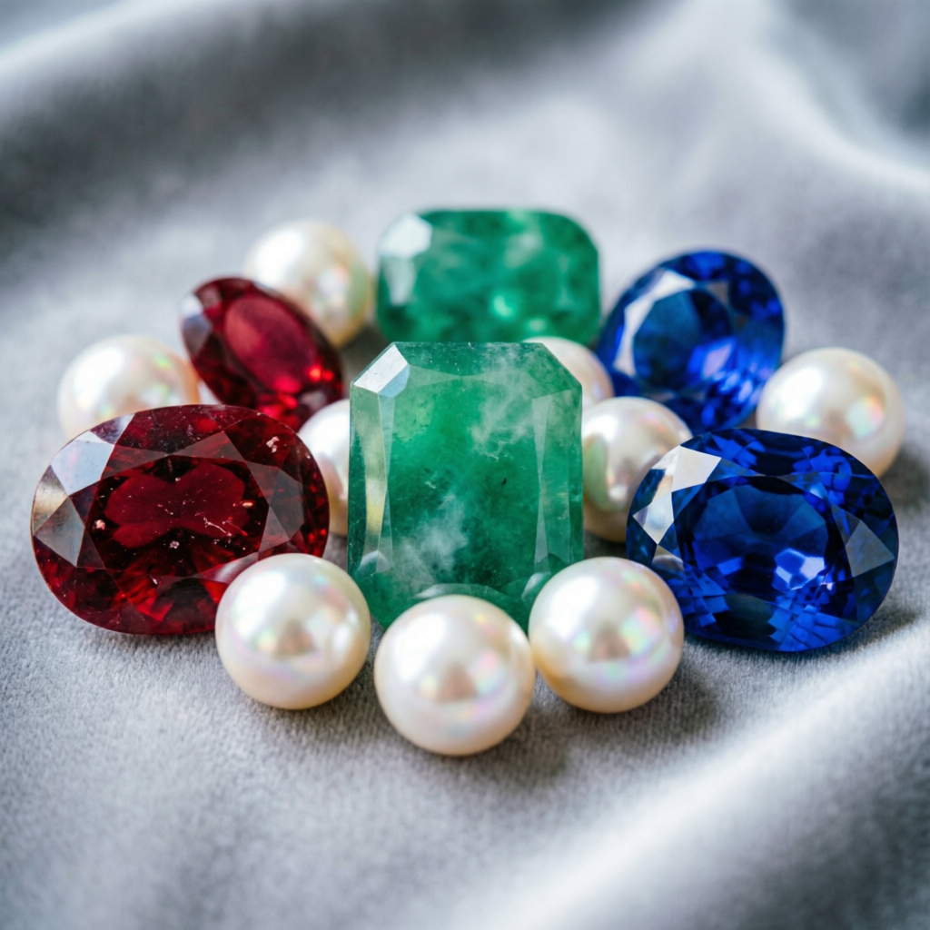 Gemstones collection at Kridha Gold Mathura