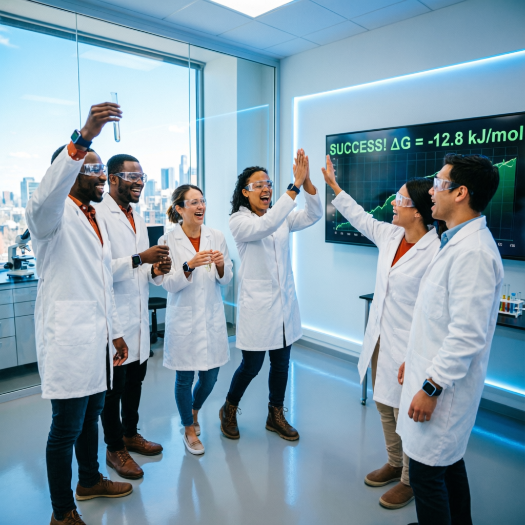 Científicos celebran