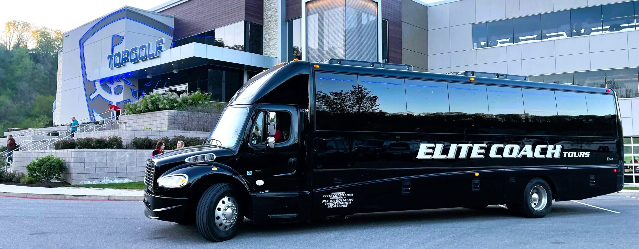 Sports team transportation with private jet and bus for international competitions