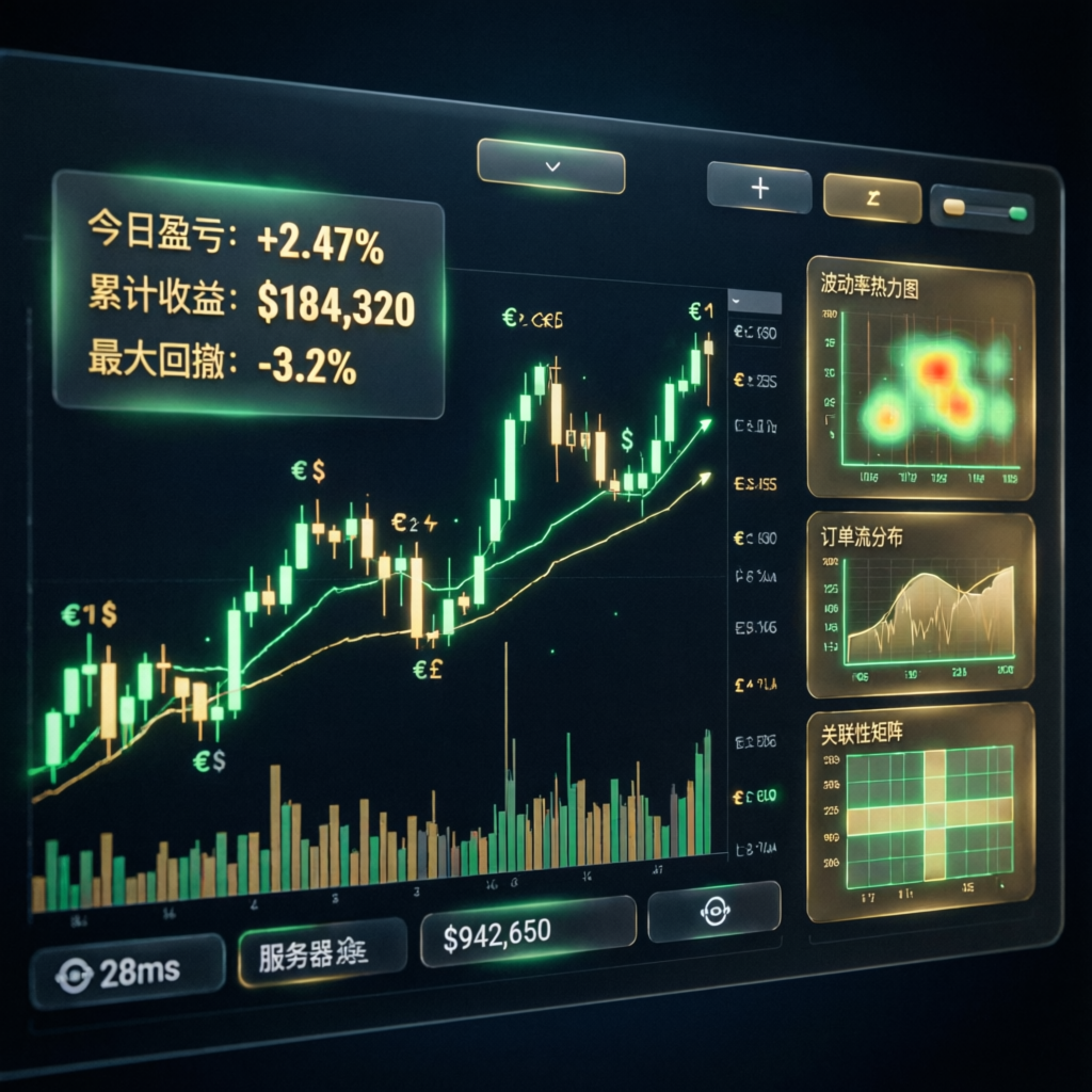 The5ers trading dashboard with profit analytics
