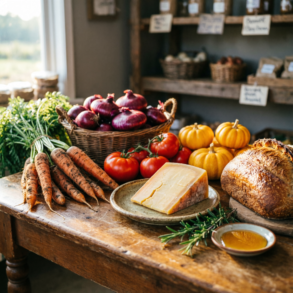 Свежие фермерские продукты