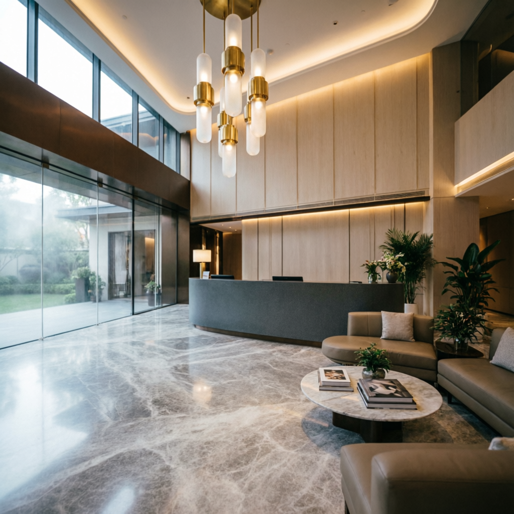 Hotel Luxury Lobby