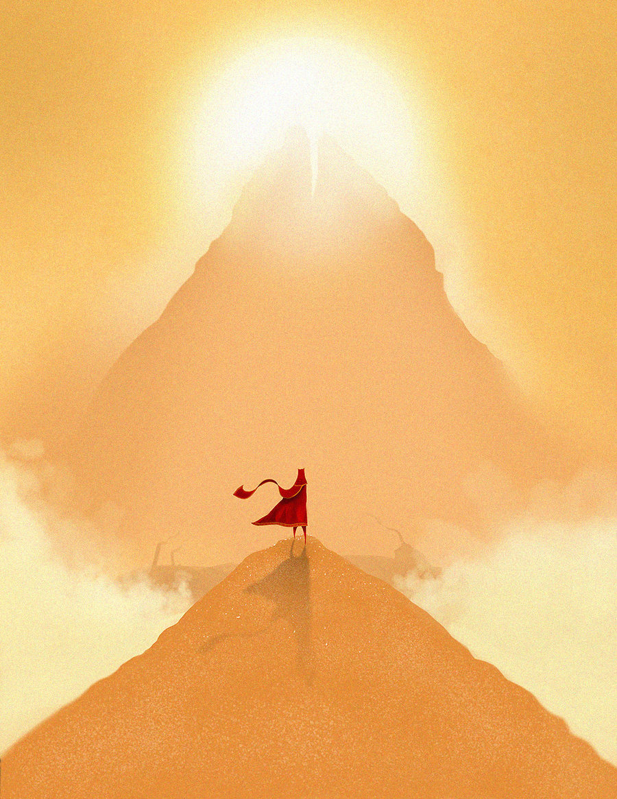 Journey PS3 artistic game