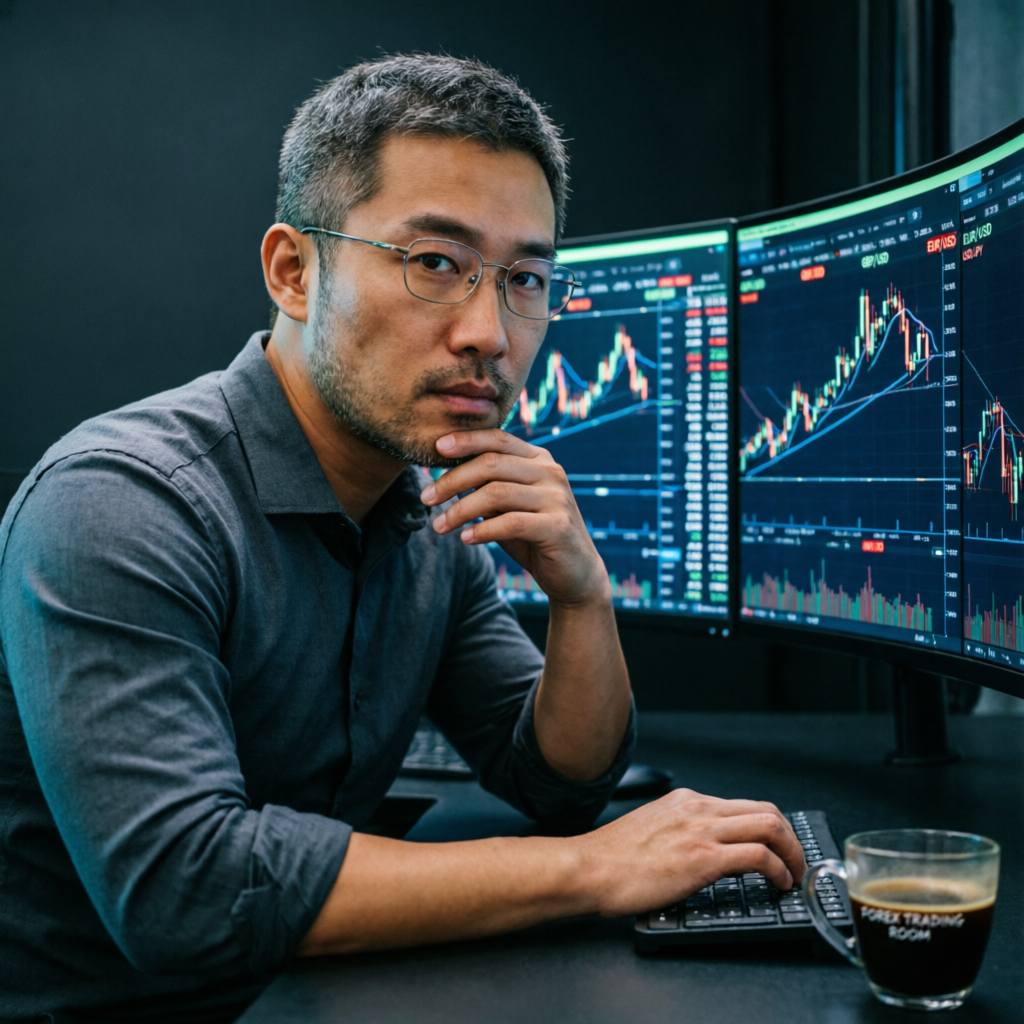 Professional forex trader using prop firm passing service to pass funded account challenge