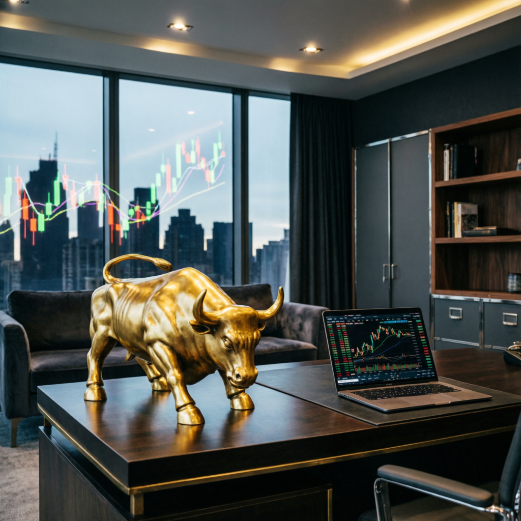 Professional forex trading strategy with bull market analysis