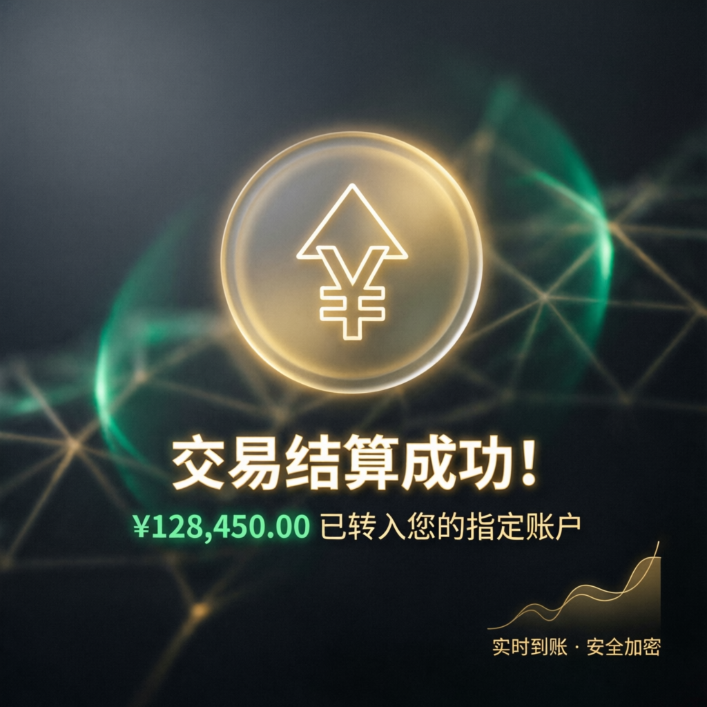 Trading payout success notification showing profit transfer confirmation