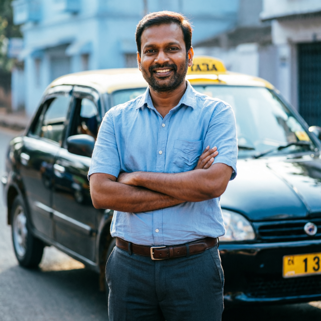 Goa taxi driver member