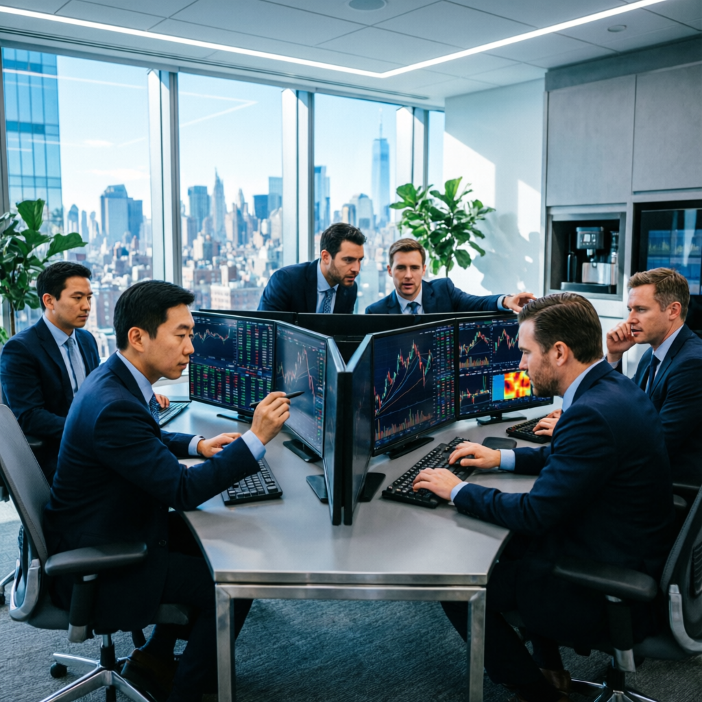 Professional Trading Team Collaboration