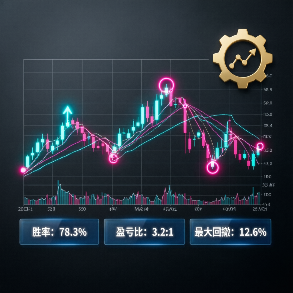 Advanced trading strategy with technical indicators