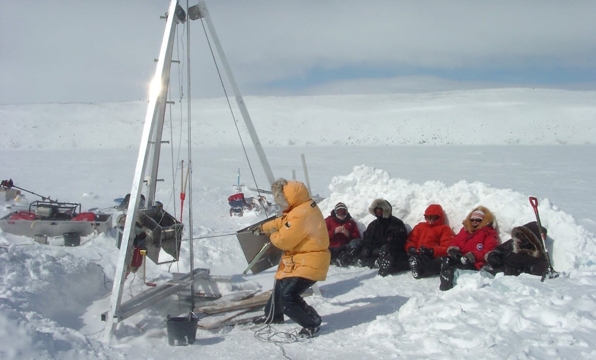 Trabajo invernal Nunavik