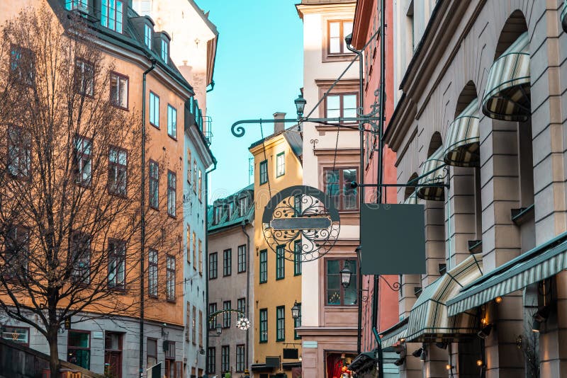 Livraison de véhicule en Suède — Gamla Stan, Stockholm