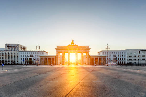 Livraison de véhicule en Allemagne — Porte de Brandebourg, Berlin