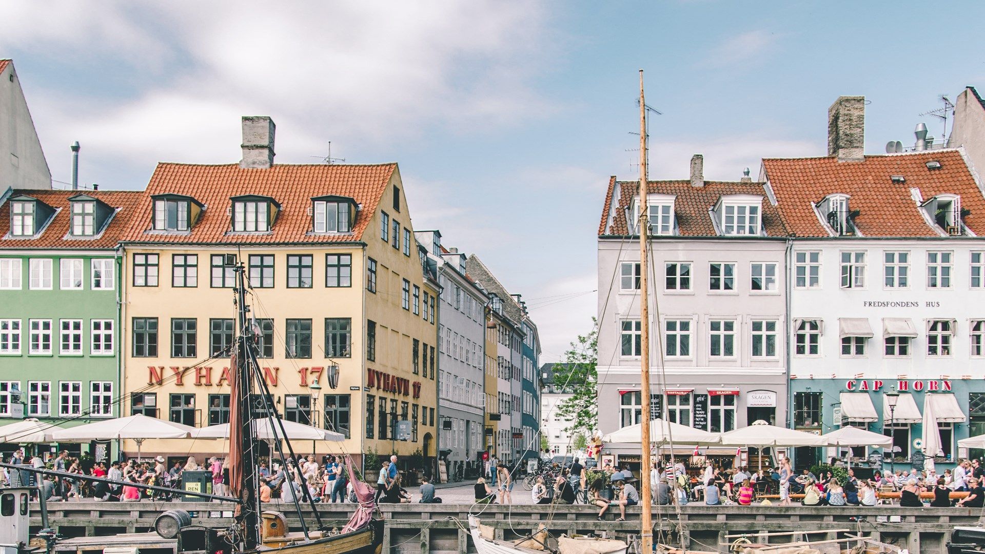 Livraison de véhicule au Danemark — Nyhavn, Copenhague