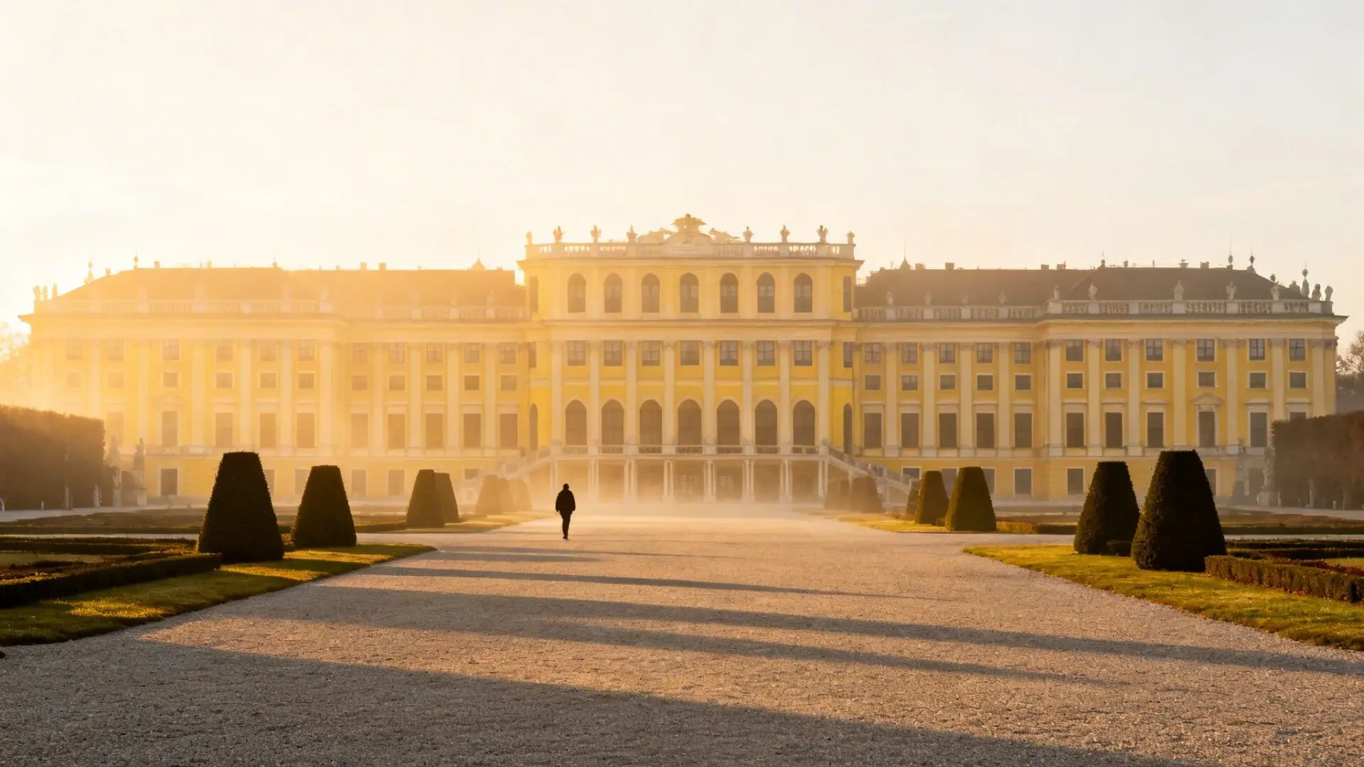 Livraison de véhicule en Autriche — château de Schönbrunn, Vienne