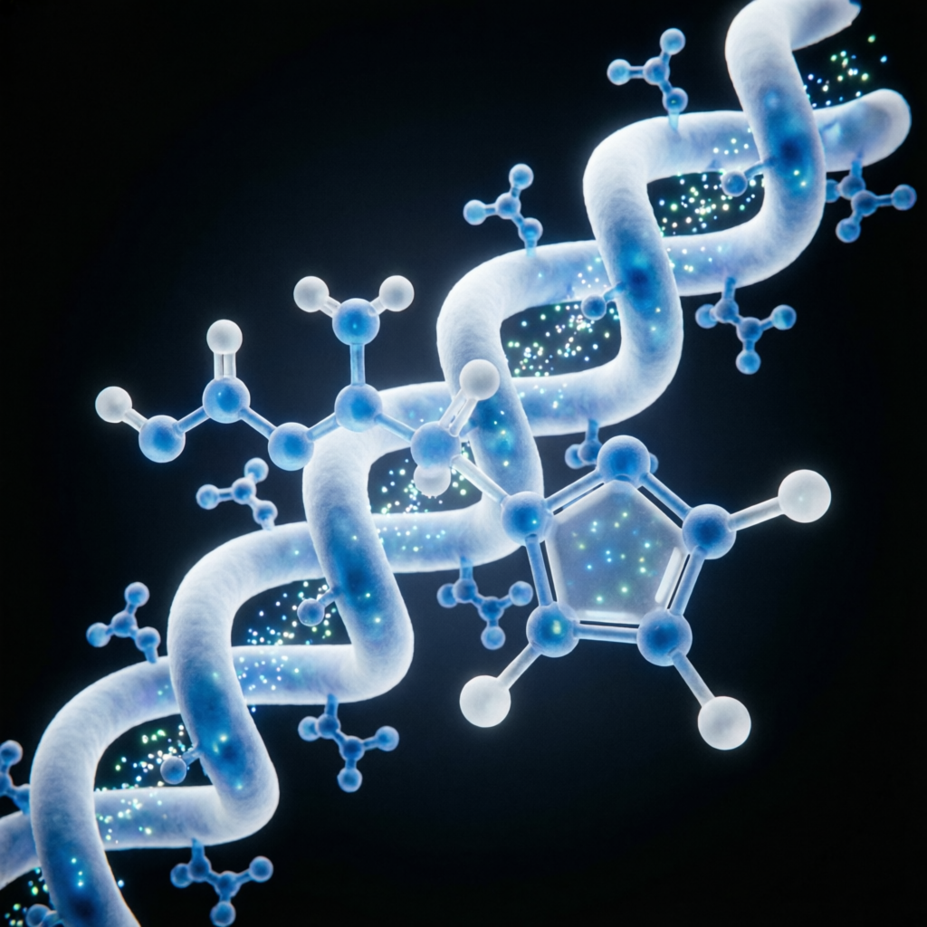Estructura molecular del colágeno