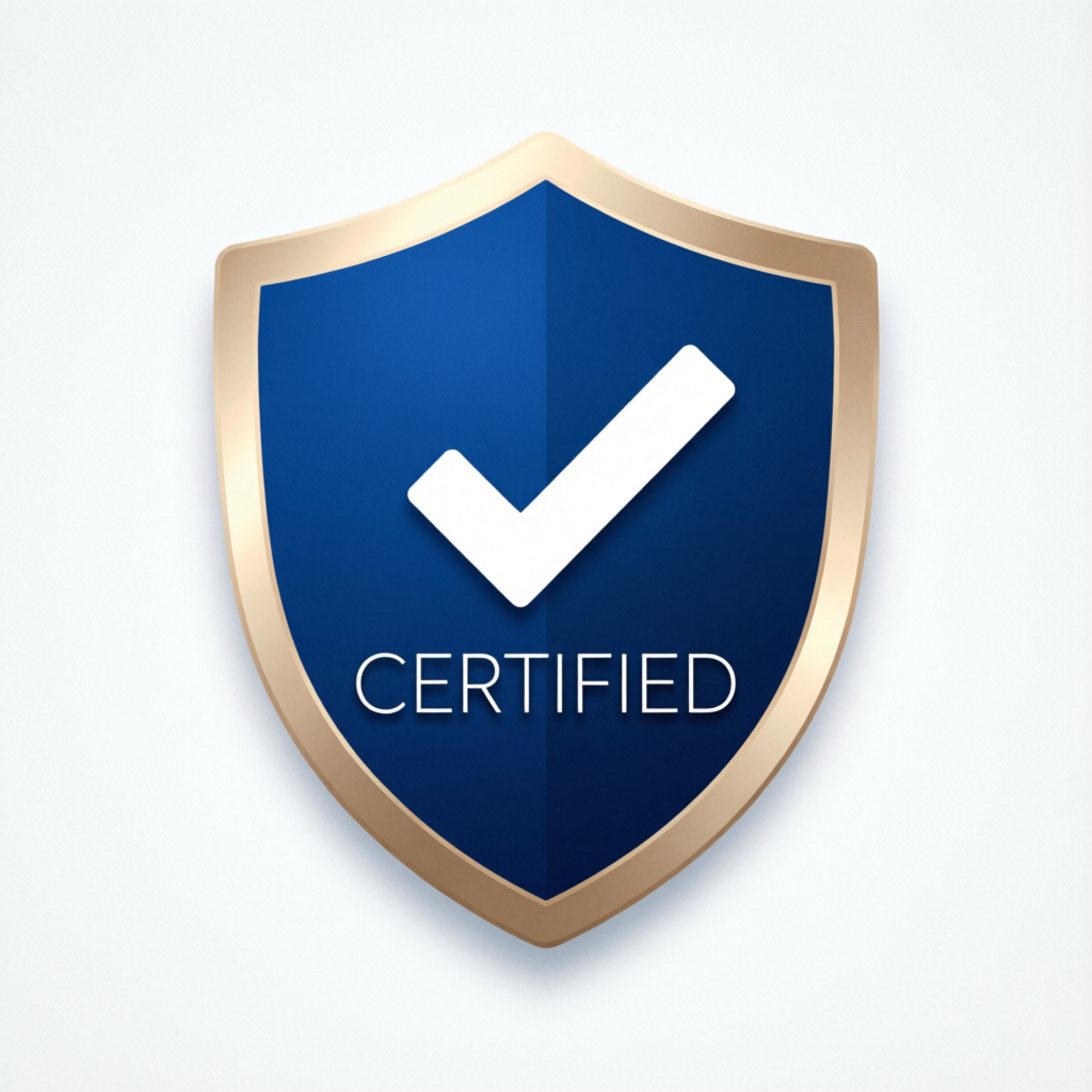 PFM Capitals Certified Security and Trust Badge
