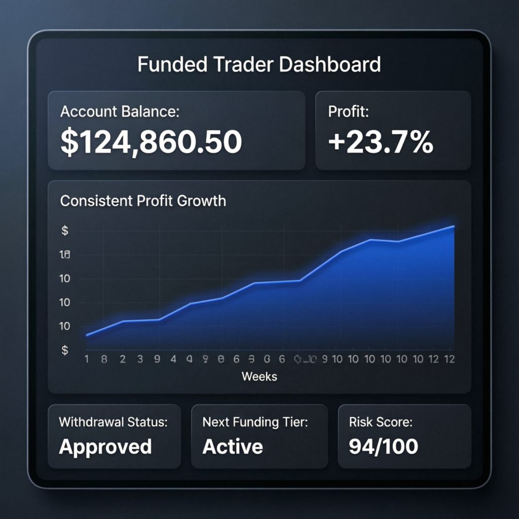 Funded Trader Dashboard
