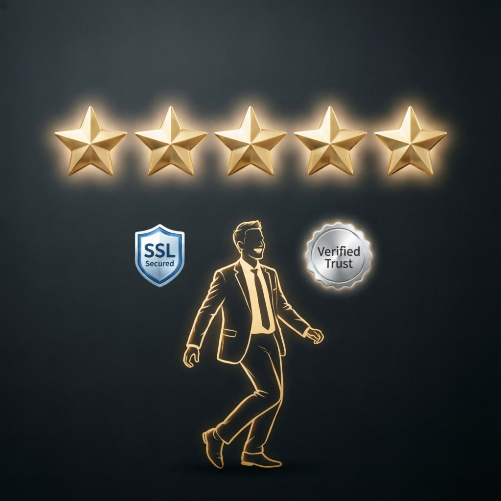 Pass My Prop Firms 5 star reviews and verified trust badges