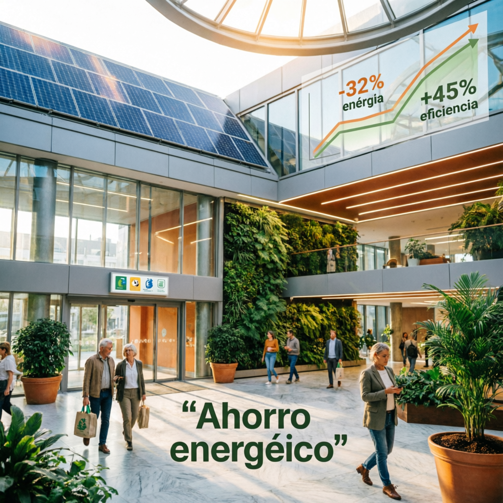 Eficiencia energética centros comerciales