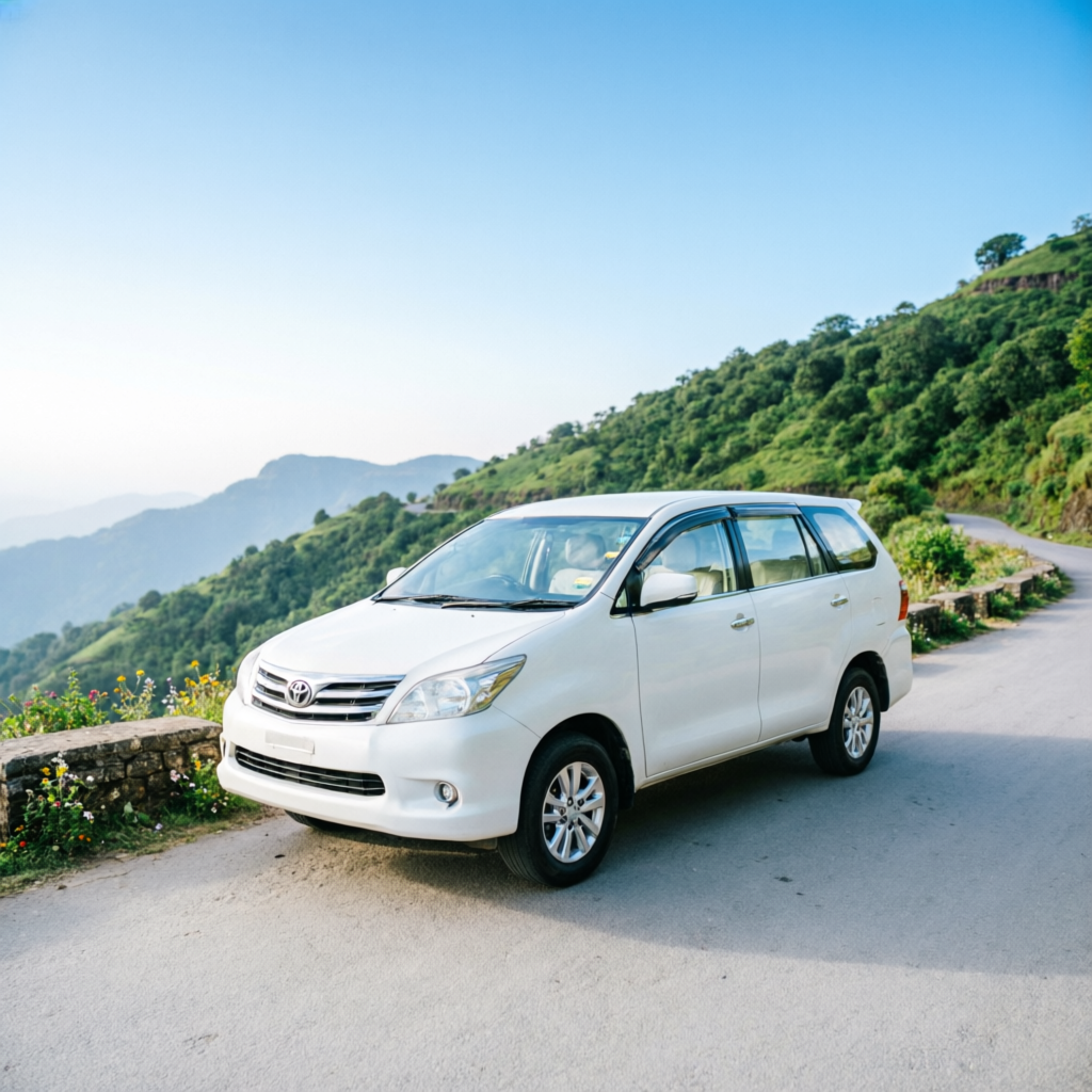 Innova SUV for Mahabaleshwar sightseeing tours
