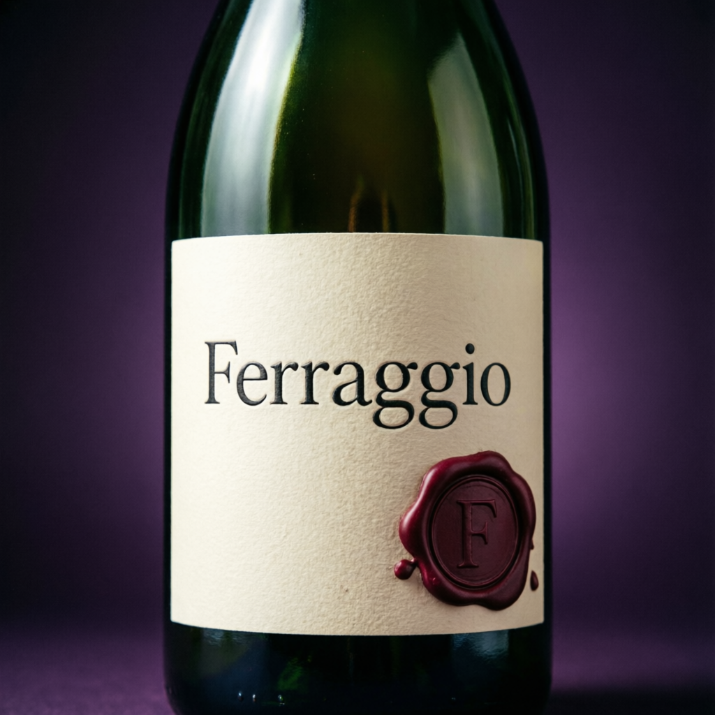 Rótulo e identidade visual para a marca Ferraggio
