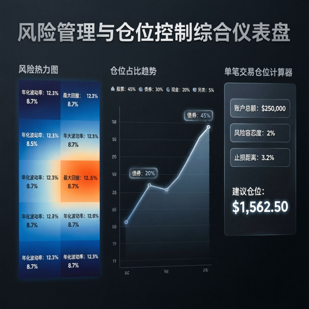 Risk Management and Position Sizing Dashboard