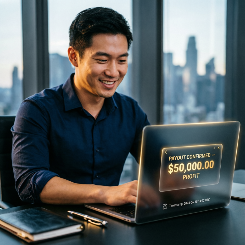 Funded Account Payout Success