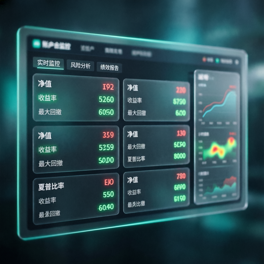 Forex Account Management Dashboard