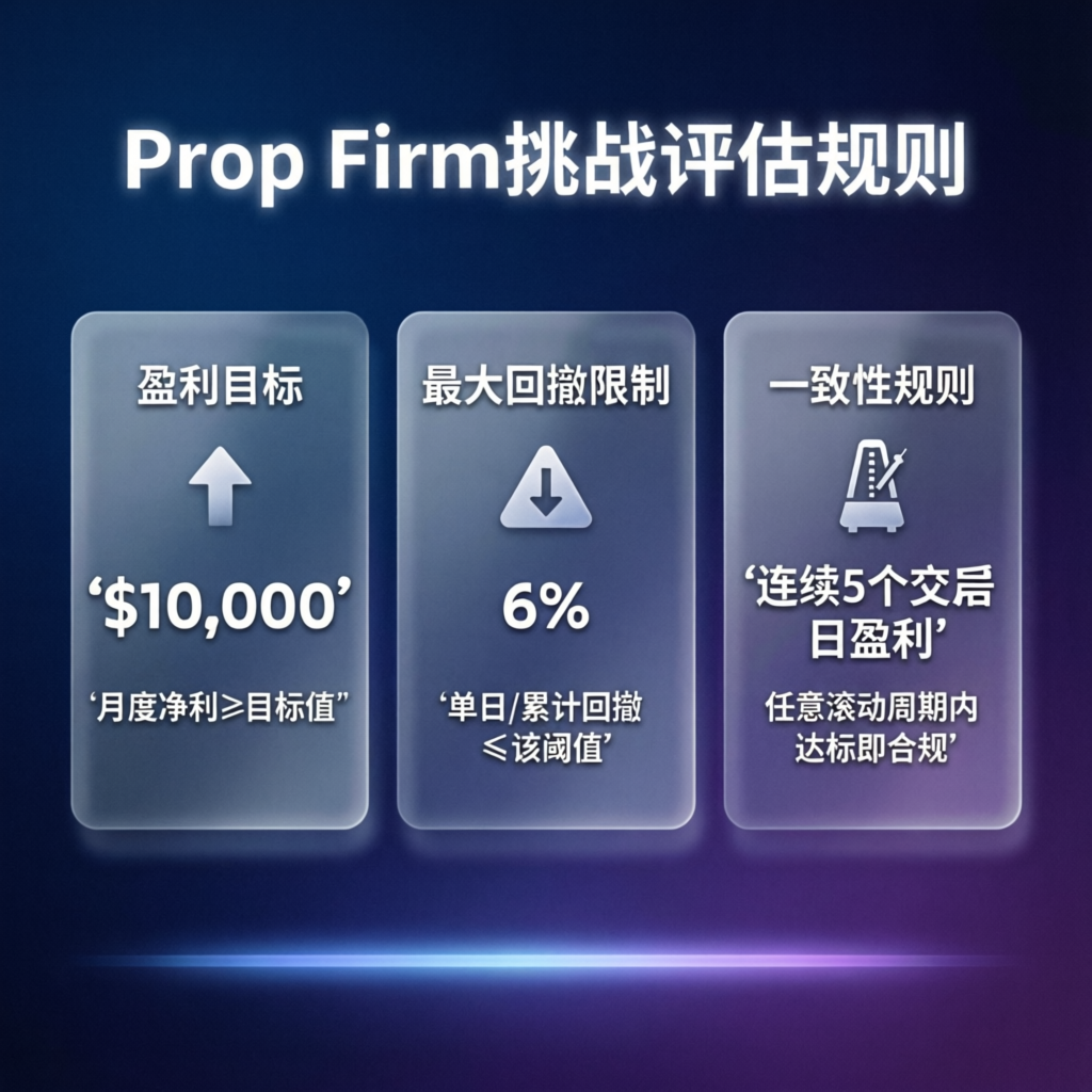 Prop Firm Challenge Evaluation Rules