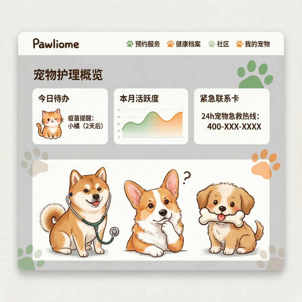 Pawliome - Aplicación web para cuidado de mascotas