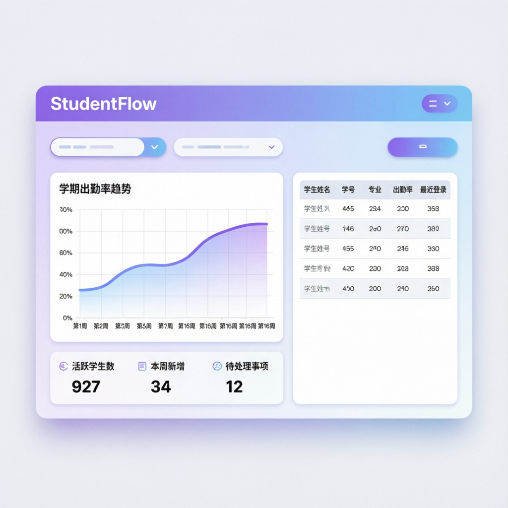 StudentFlow - Aplicación web educativa