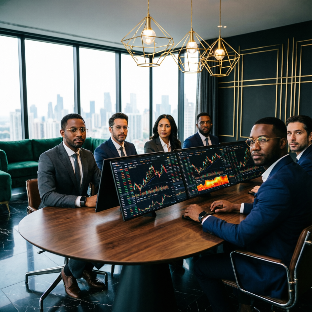 Professional team of expert traders at PFM Capitals