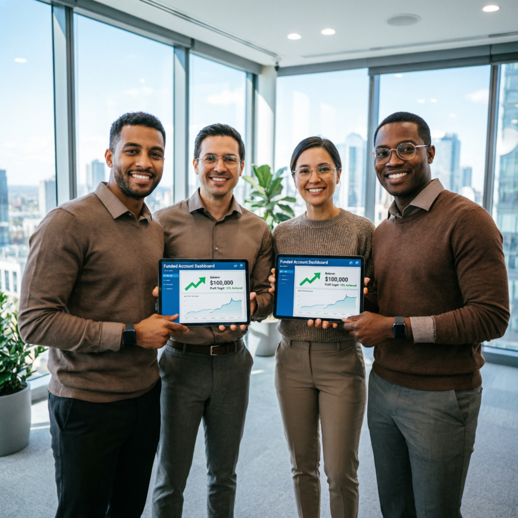 Satisfied clients who passed their prop firm challenges