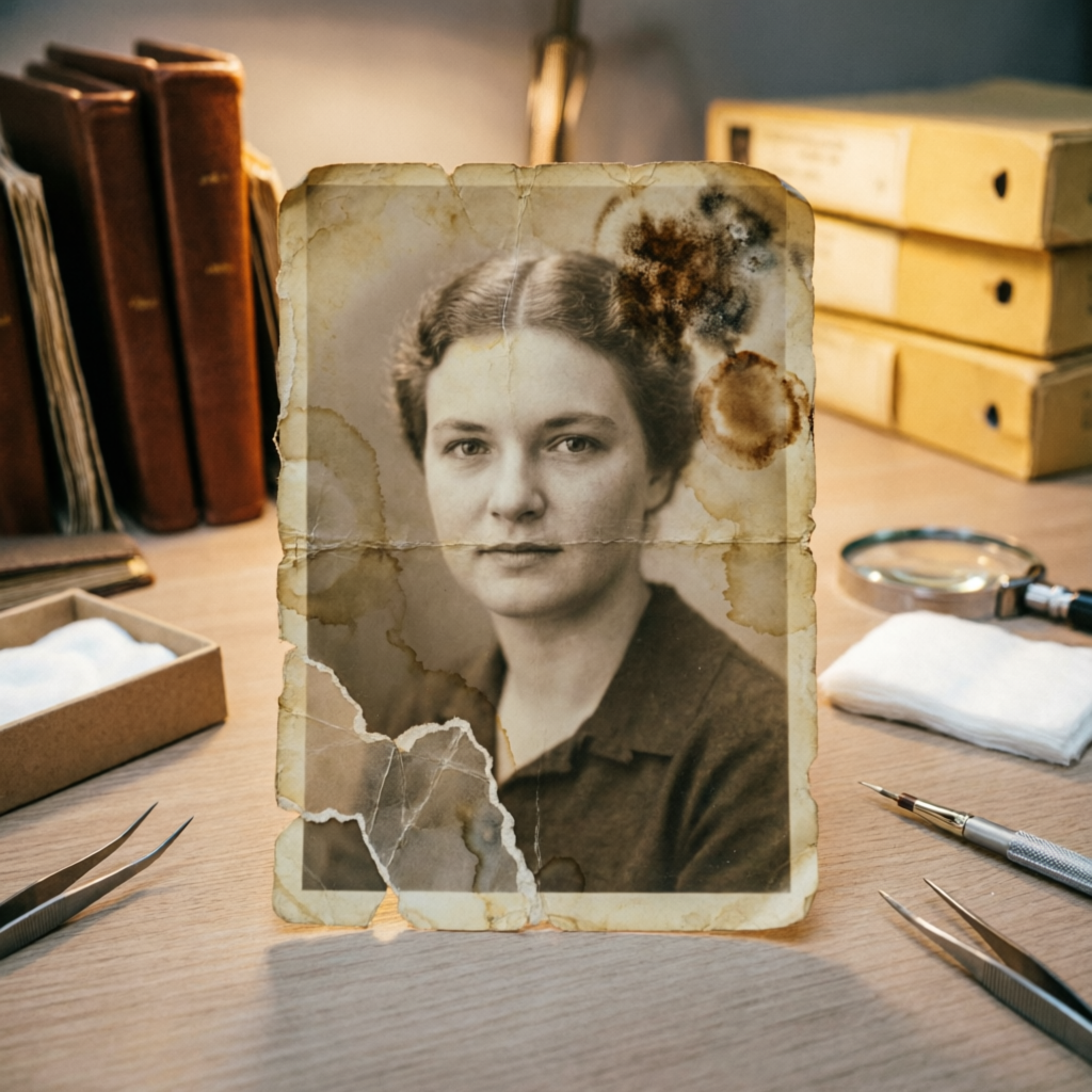 Damaged Photo Restoration