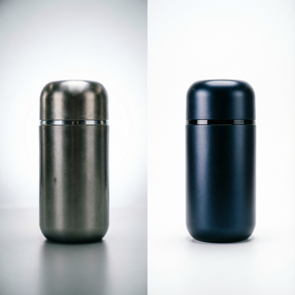 Before and after product photo editing